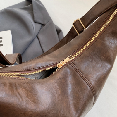 Sac Femme à Bandoulière Forme Dumpling