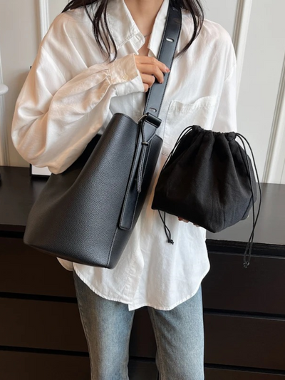 Sac Femme Polyvalent avec Pochette Amovible